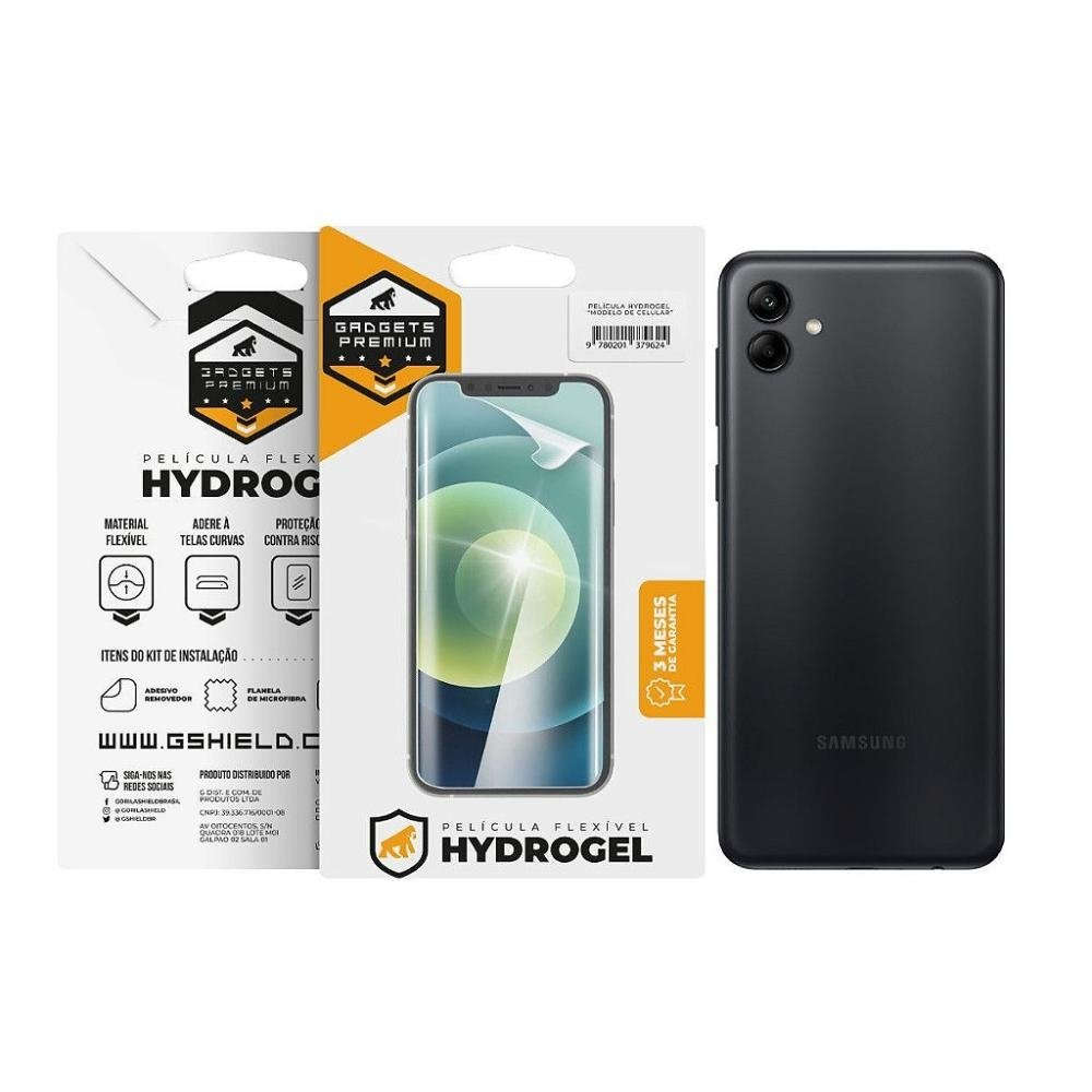 Pelicula para Samsung Galaxy A04e - Traseira Hydrogel HD- Gshield