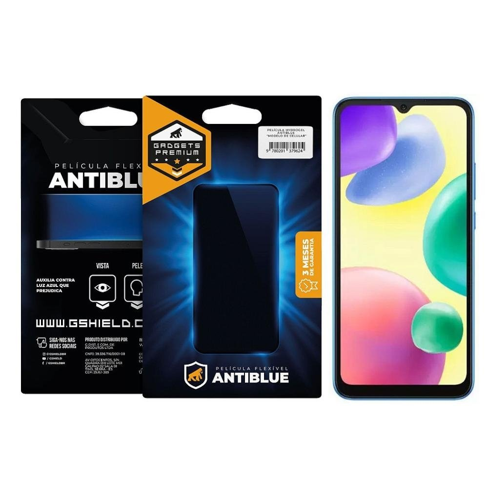 Pelicula para Xiaomi Redmi 10A - AntiBlue - Gshield