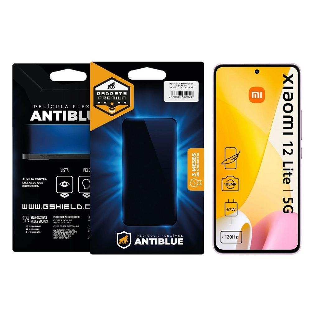 Pelicula para Xiaomi 12 Lite - AntiBlue - Gshield