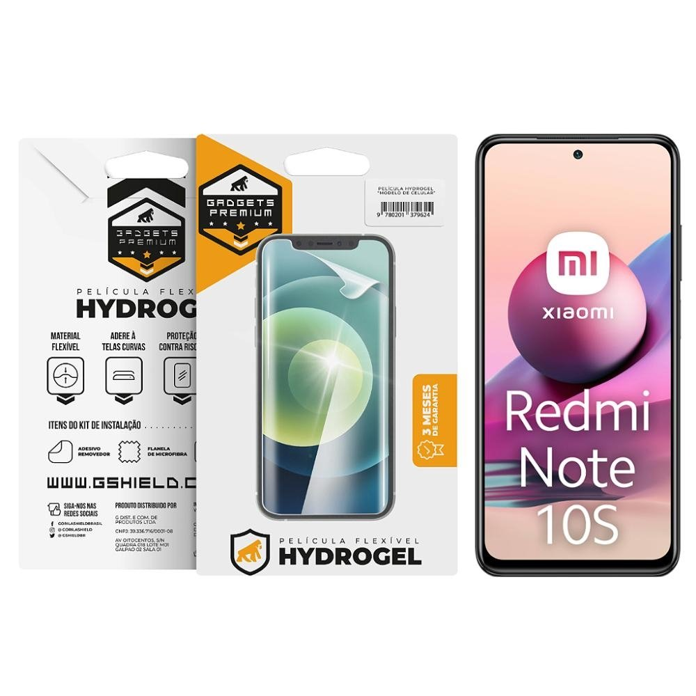 Pelicula para Xiaomi Redmi Note 10S - Hydrogel HD - Gshield