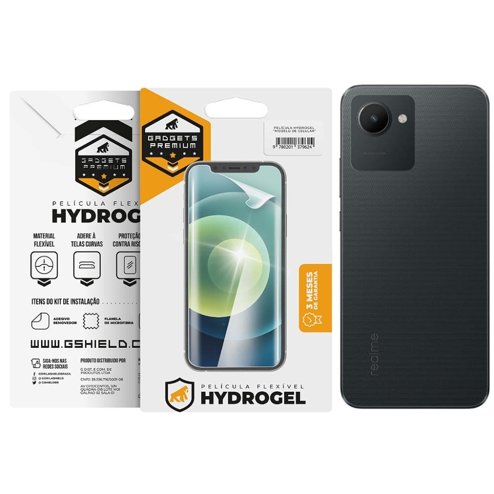 Pelicula para Realme C30s - Traseira Hydrogel HD - Gshield