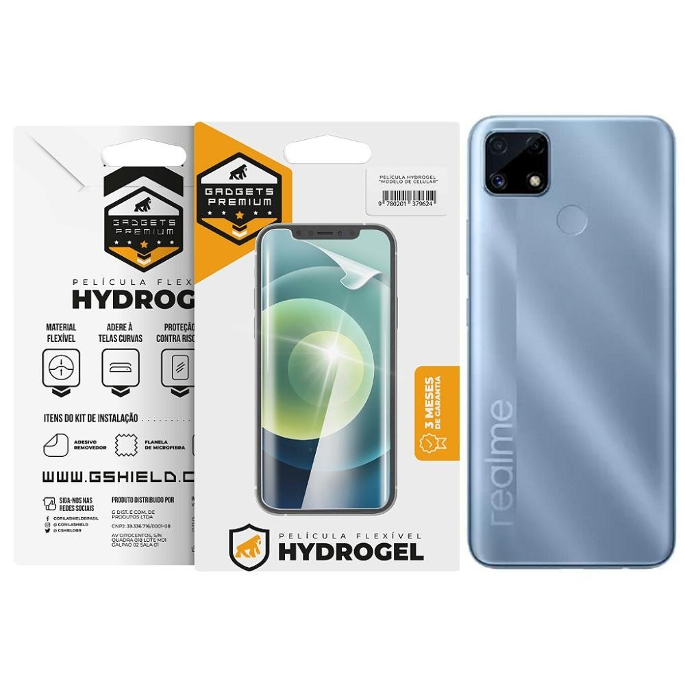 Pelicula para Realme C25 - Traseira Hydrogel HD - Gshield