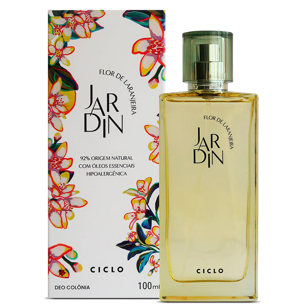 Deo colônia ciclo jardin flor laranjeira 100ml