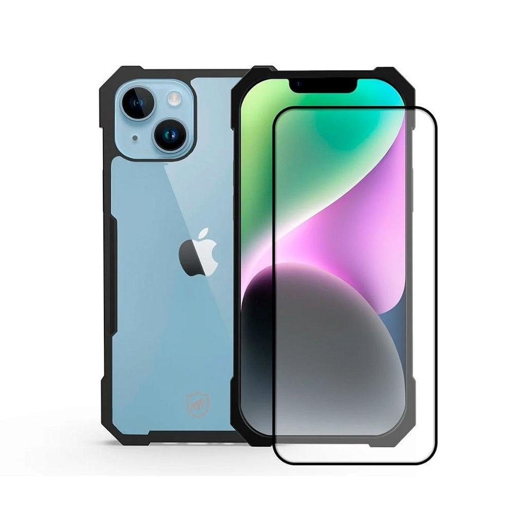 Capa Dual Shock X e Pelicula Coverage para iPhone 11-Gshield