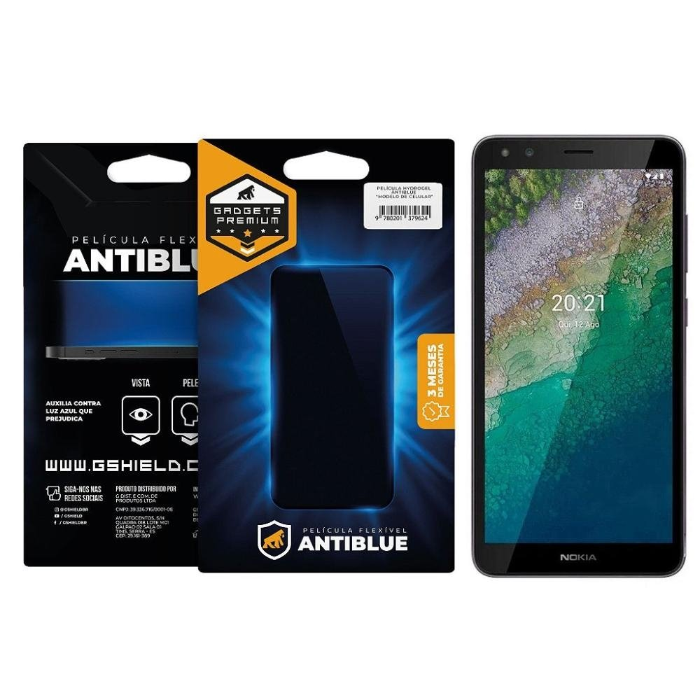 Pelicula para Nokia C01 Plus - AntiBlue - Gshield