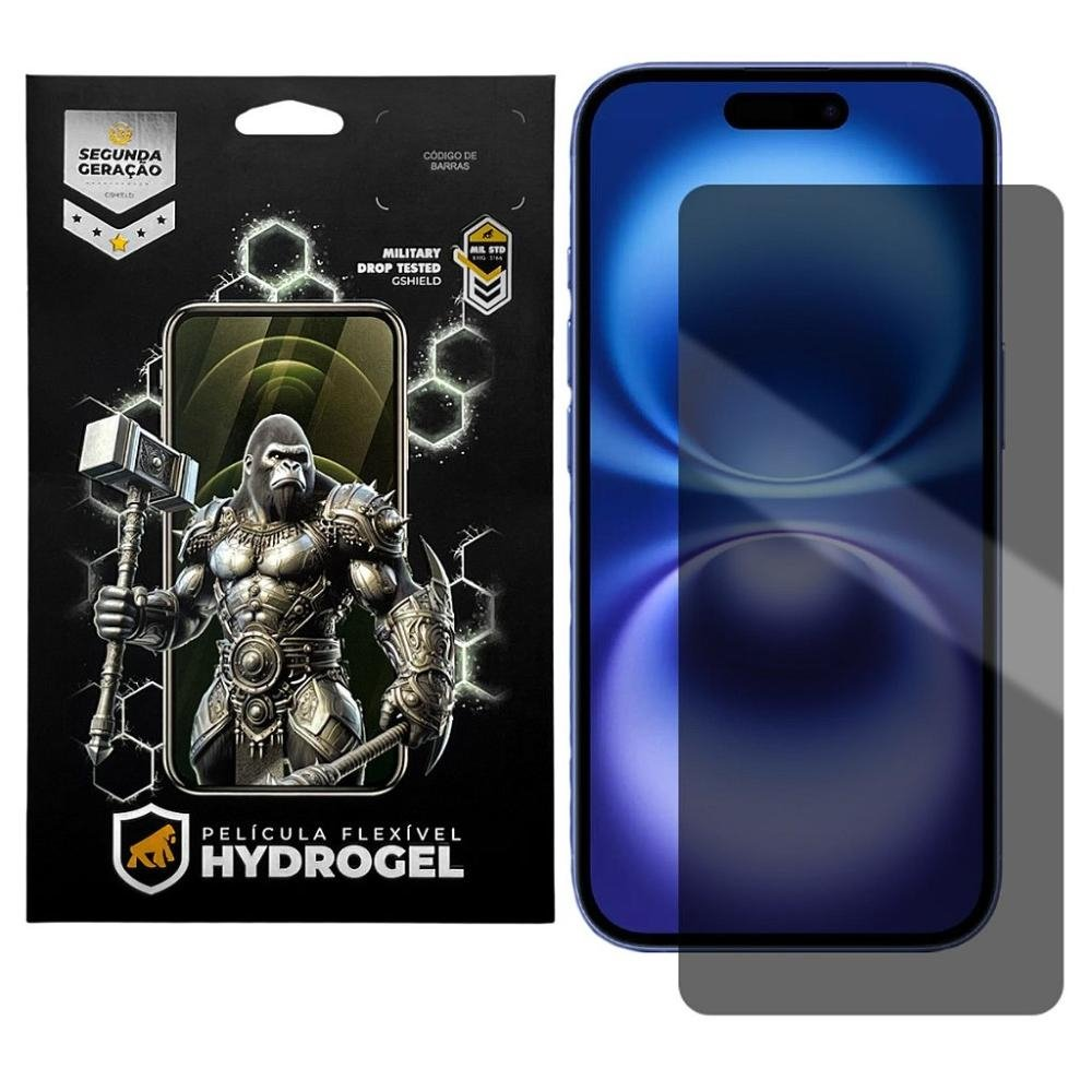 Pelicula para iPhone 16 Plus - Privacidade Hydrogel - Gshield