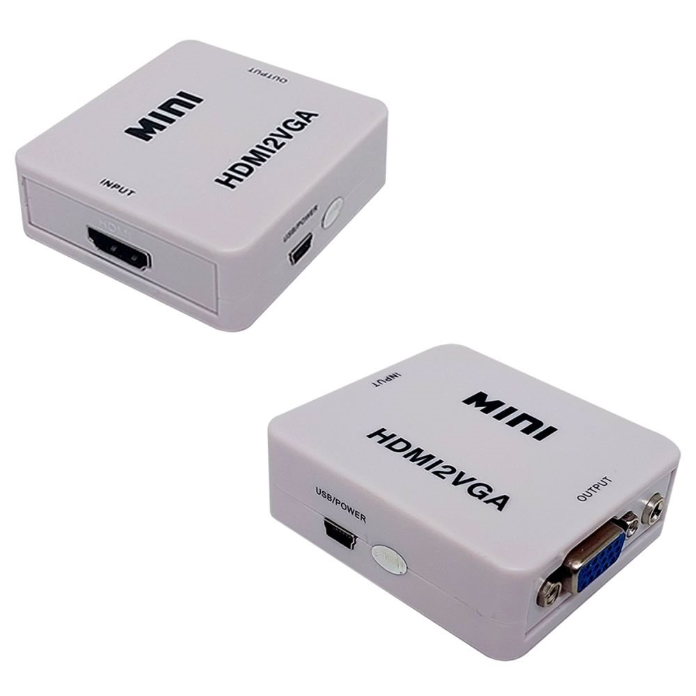 Adaptador/Conversor TSA,HDMI Macho Para VGA Fêmea - CO-34