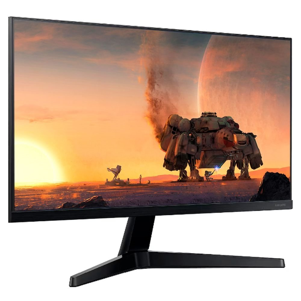 Monitor Gamer Samsung T350, 27" Pol, Full HD, 75Hz, 5ms, HDMI/VGA, IPS - LF27T350