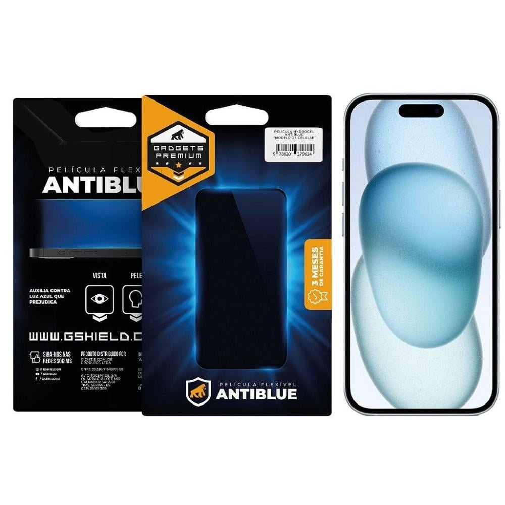 Pelicula para iPhone 15 Plus - AntiBlue - Gshield