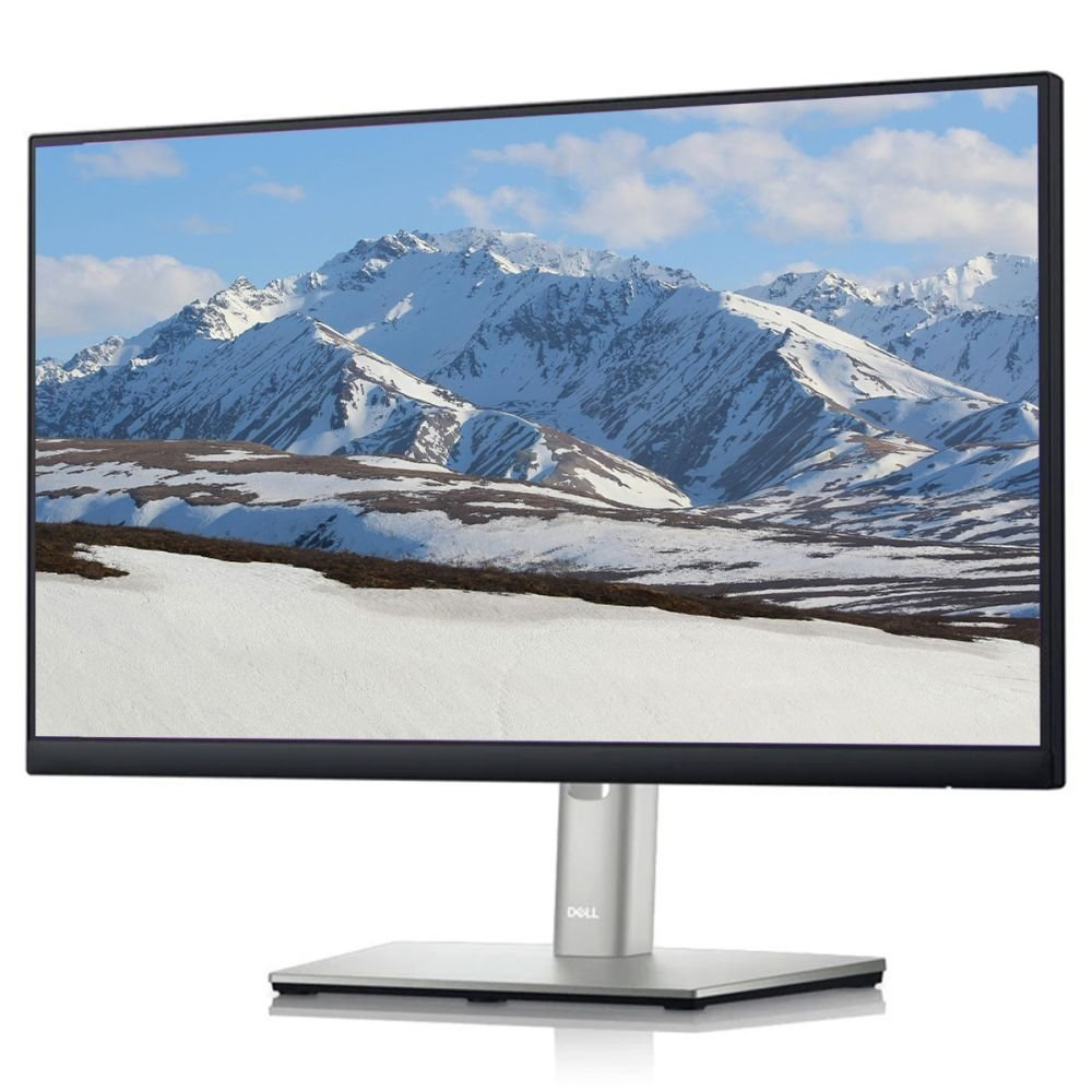 Monitor Dell, 21,5" Resolução Full HD (1080p) 1920 x 1080 a 60 Hz, Paine lIPS, VGA e Displ