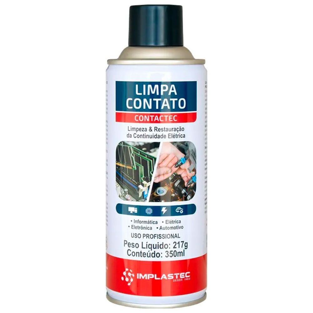 Limpa Contato Contatec Implastec 217G/350ML