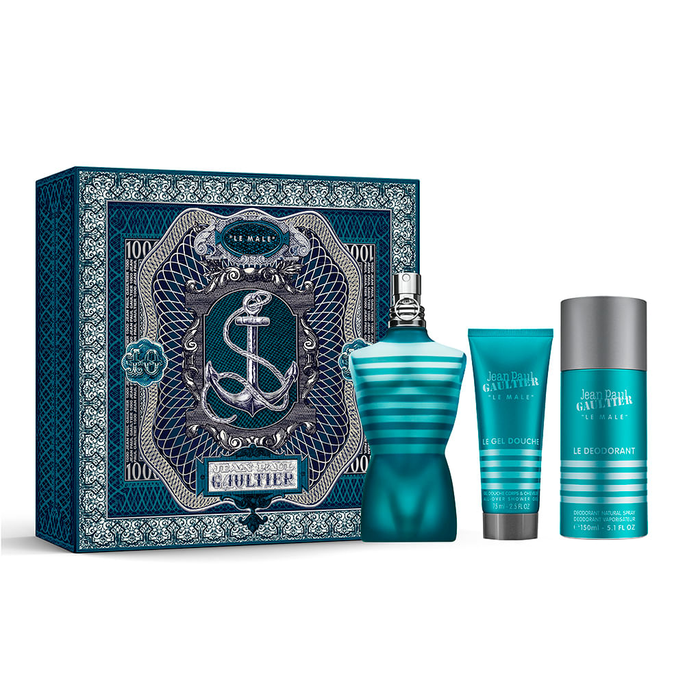 Kit le male jean paul gaultier eau de toilette 125ml