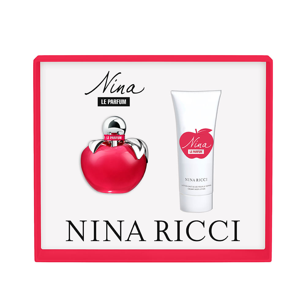 Kit nina ricci eau de parfum 80ml e creme corporal 75ml