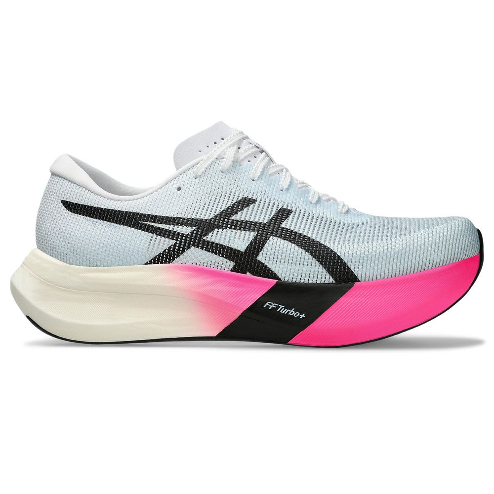 Tênis ASICS Metaspeed Edge Paris - Unissex - Azul com Rosa e Creme