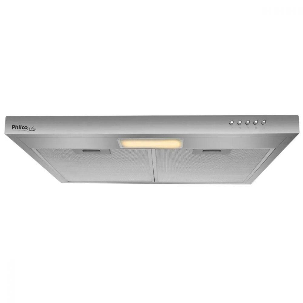 Depurador e Exaustor Philco 60cm Slim 3 Velocidades Inox PDR60I - 220 Volts - 220V