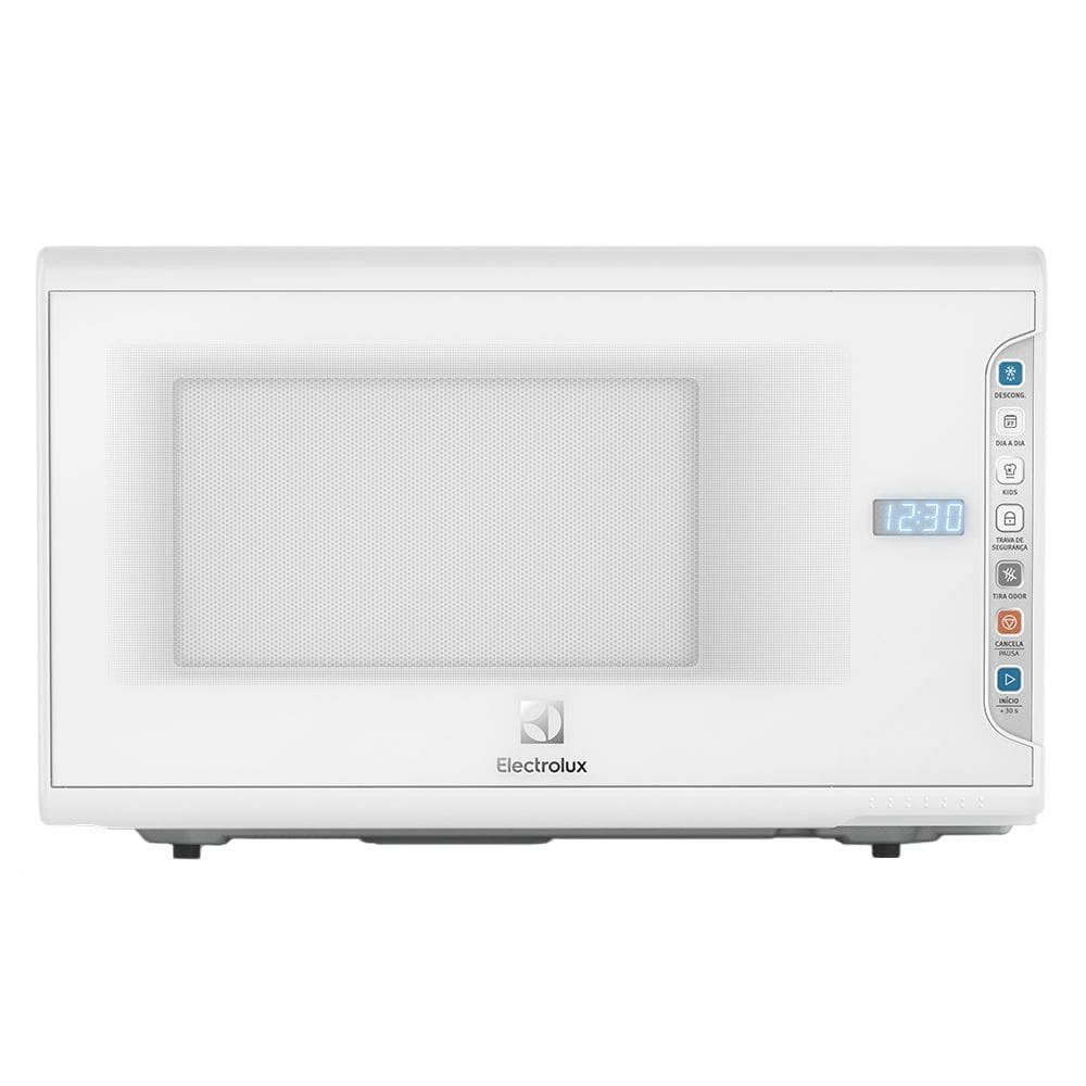 Forno Micro-ondas Electrolux MI41T 31 Litros com Painel Integrado , Branco - 127V