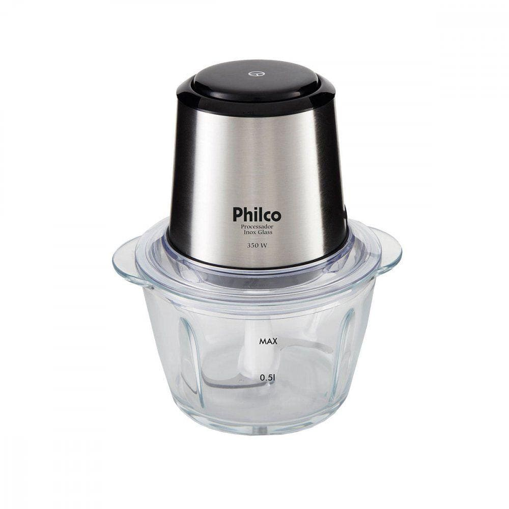 Processador Inox Glass 127V - Philco Preto