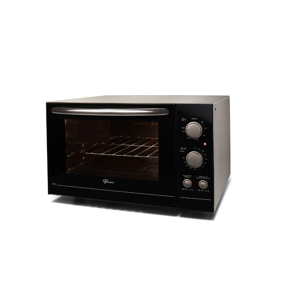 Forno Elétrico Bancada Fischer 44 Litros Fit com Dourador Prata - 220 Volts - 220V