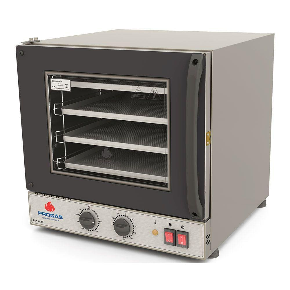 Forno Turbo Elétrico Progás Fast Oven 56 Litros Preto 220V PRP-004