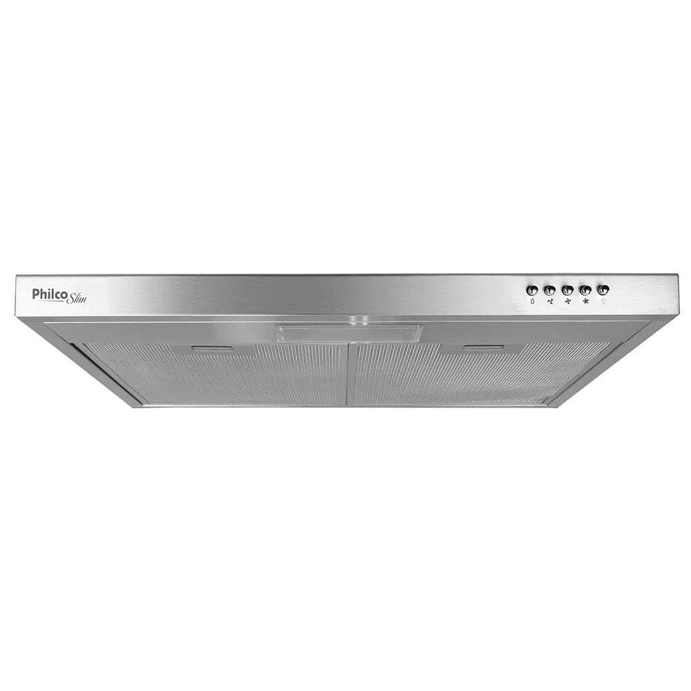 Depurador e Exaustor Philco 60cm Slim 3 Velocidades Inox PDR60I - 127 Volts - 110V