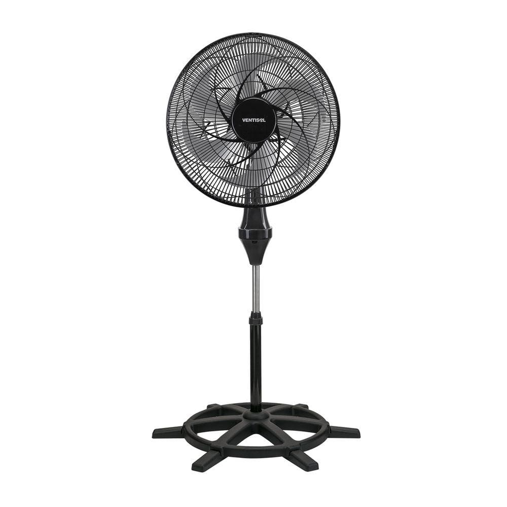 Ventilador De Coluna Ventisol Turbo 6 Pás 50cm Preto 127V - 110V