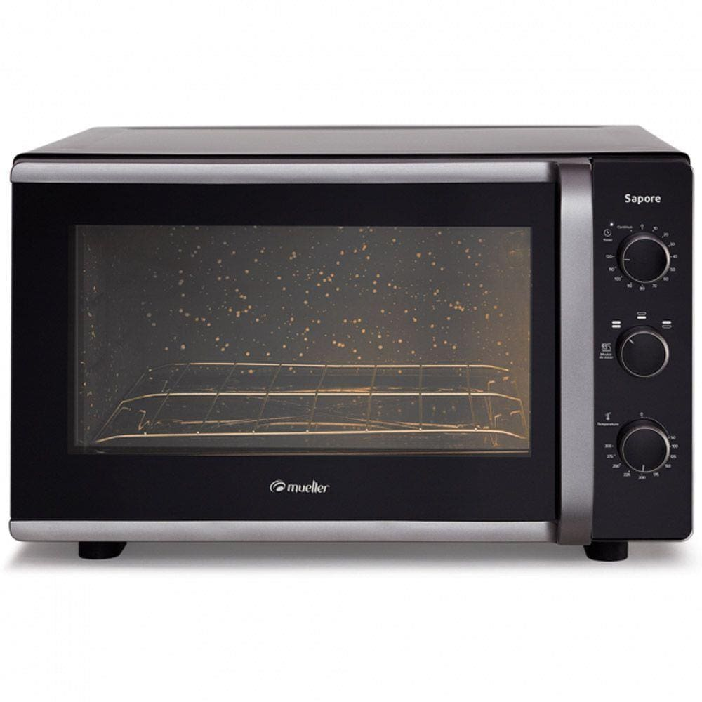 Forno Elétrico 44L Sapore Mueller 220V Preto