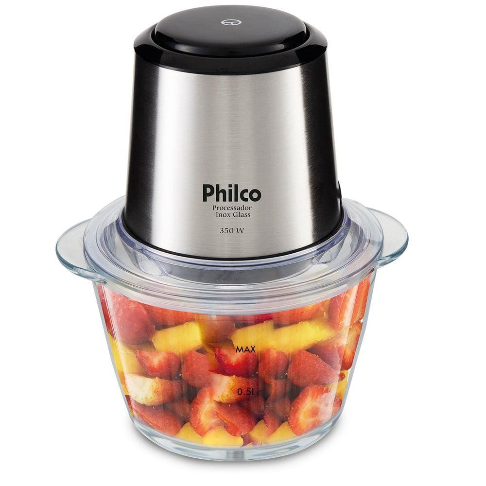 Processador Philco Inox Glass 350W PPS01I - 220V