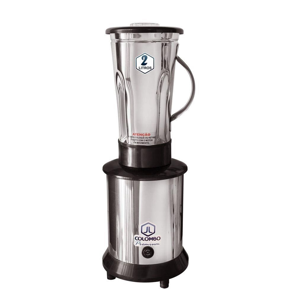 Liquidificador Industrial Alta Rotação Inox 220v 2L - JL Colombo