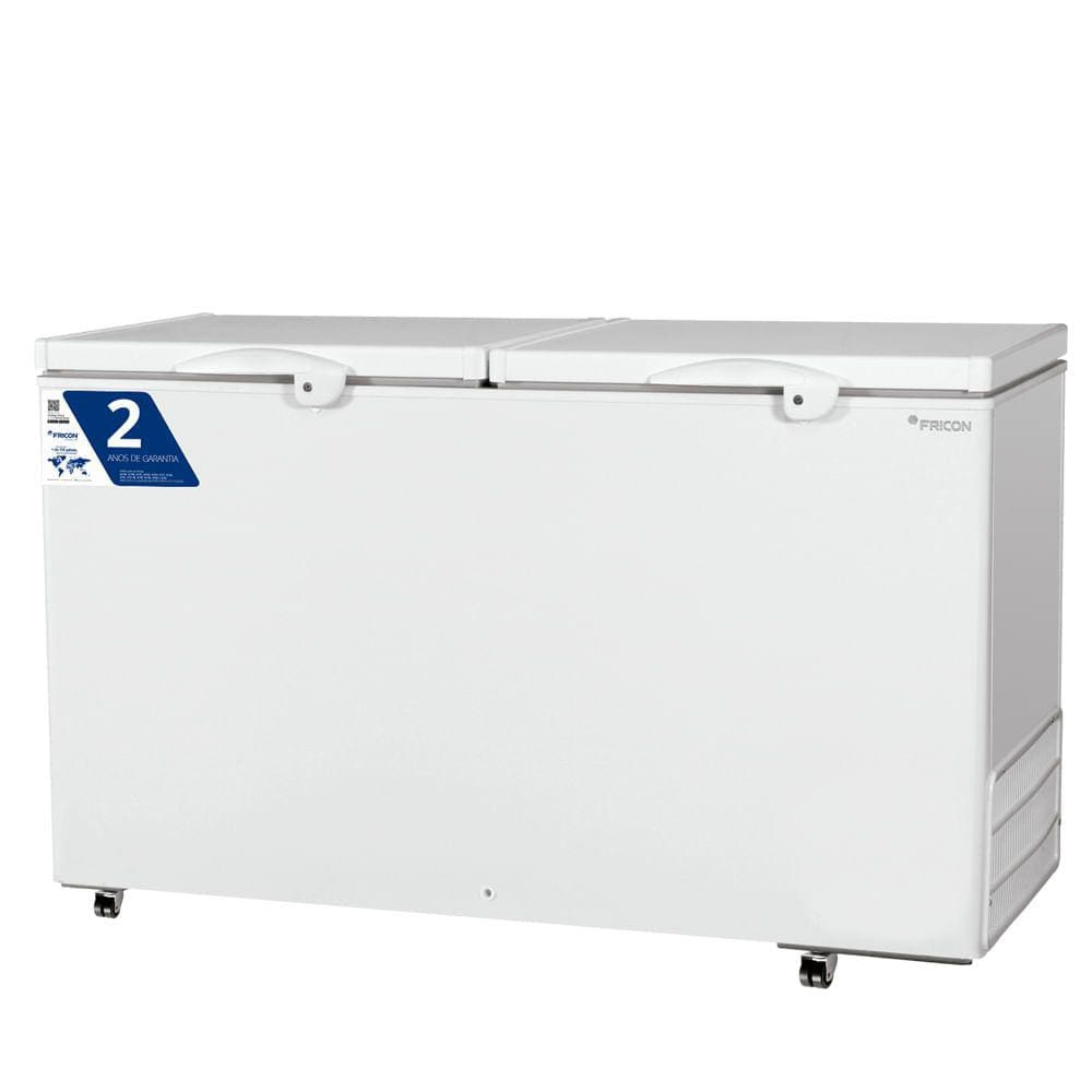 Conservador Horizontal Dupla Ação Porta Cega 503 Litros Fricon HCED503-1C000 Branco 127V