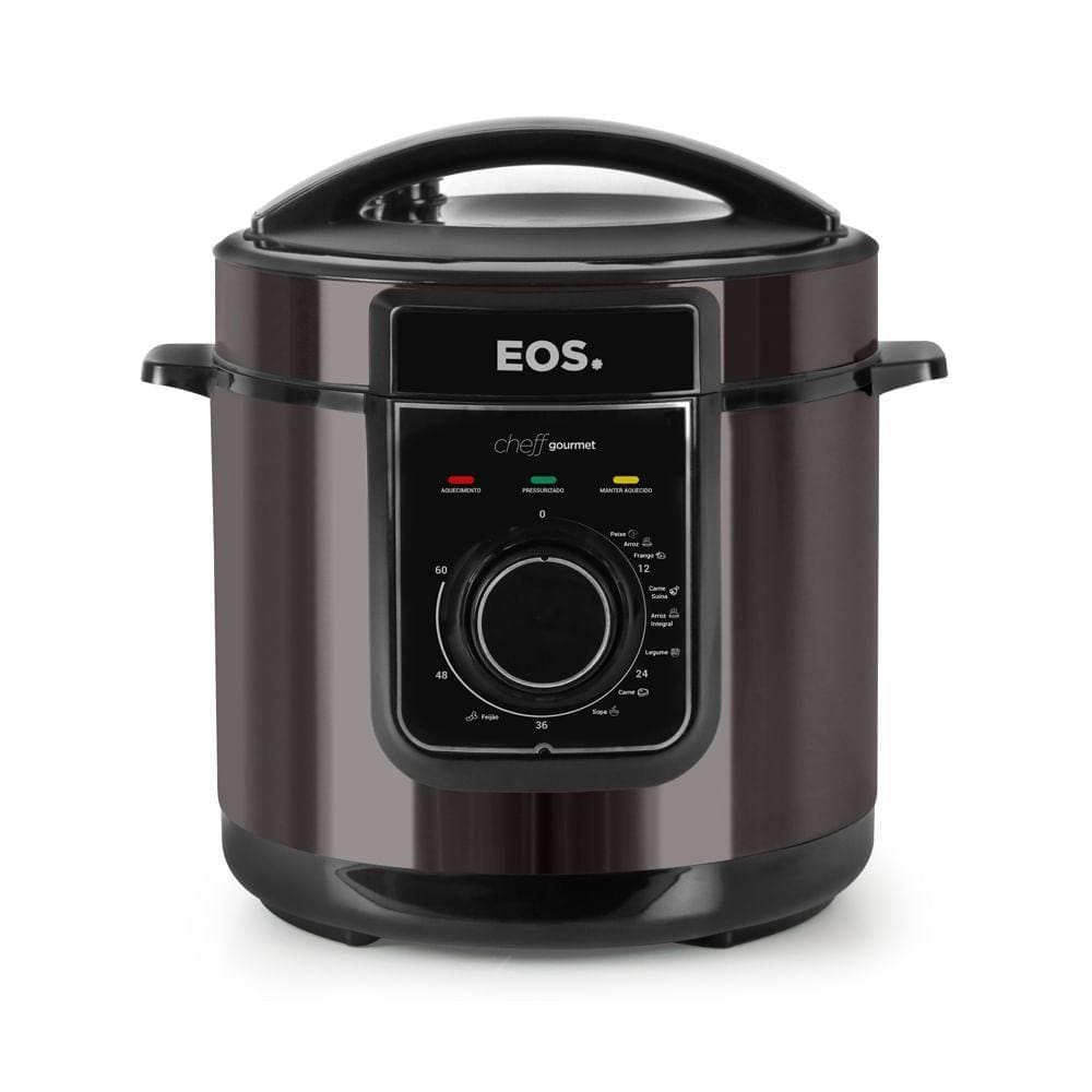 Panela de Pressão Elétrica EOS Multicooker 5L Titanium EPP50MT 110V 110V - 110V