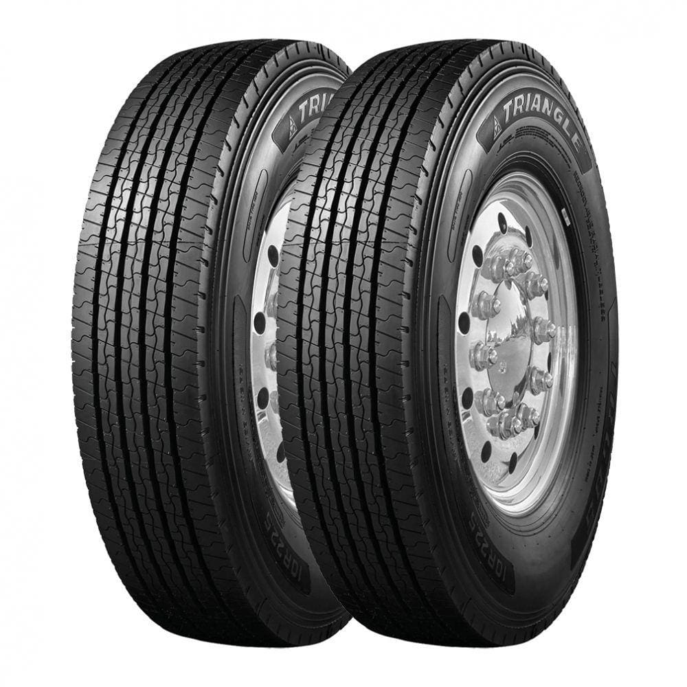 Kit 2 Pneus Triangle Aro 17,5 215/75R17,5 TR-685 16 Lonas 135/133