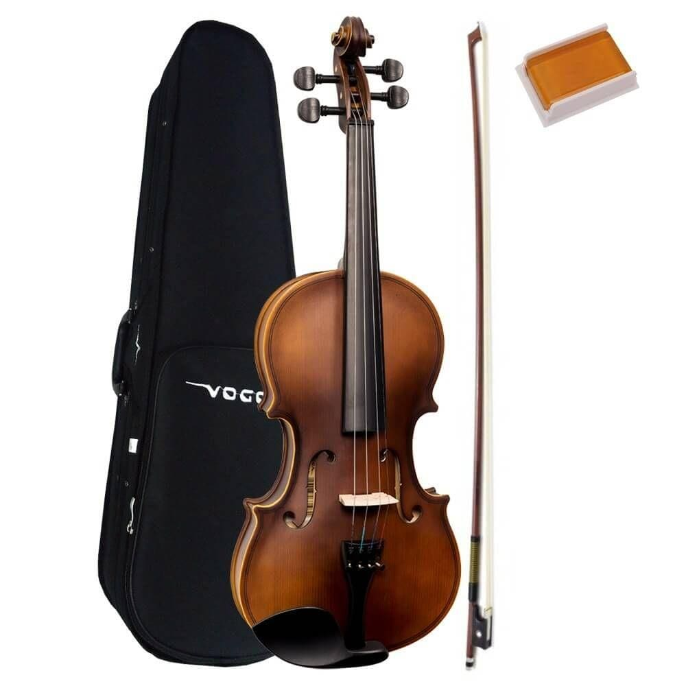 Violino Vogga Von144n Profissional Completo 4/4 Tampo Spruce