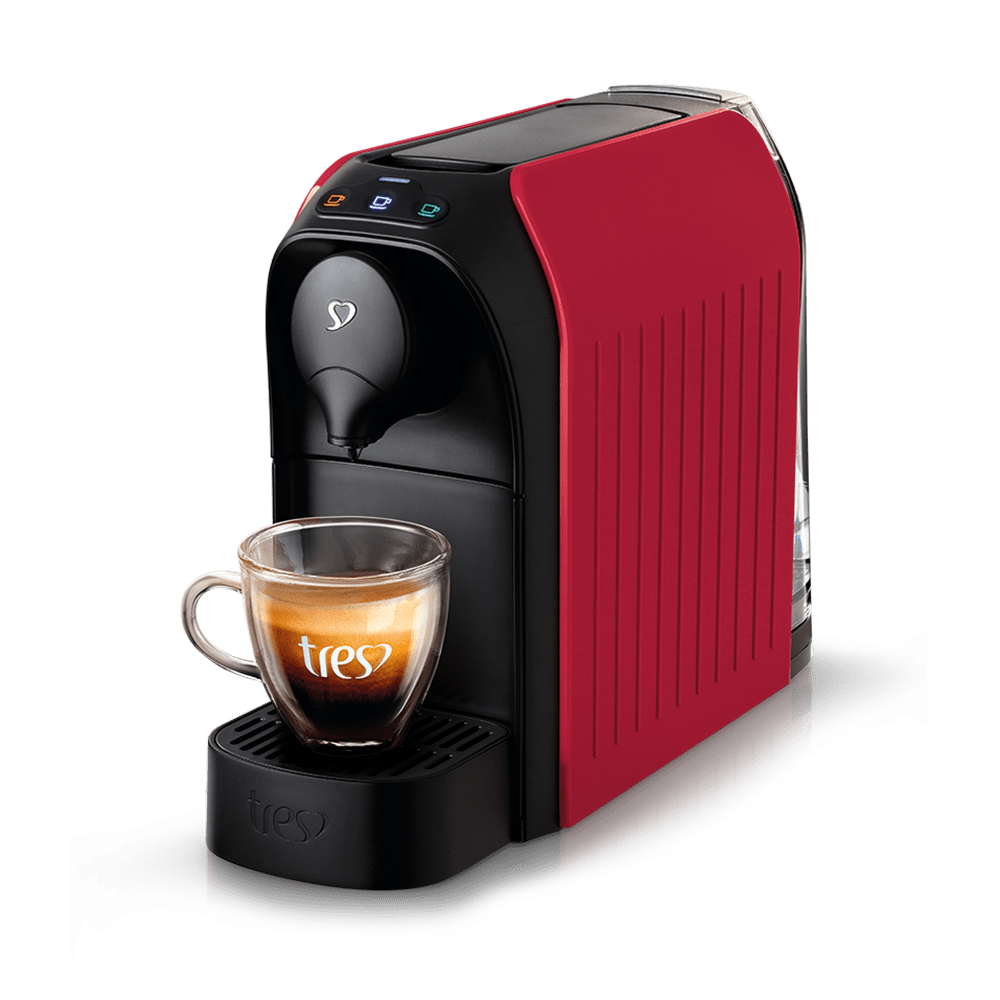 Cafeteira Espresso Passione Vermelha Automática - TRES 3 Corações - 220V