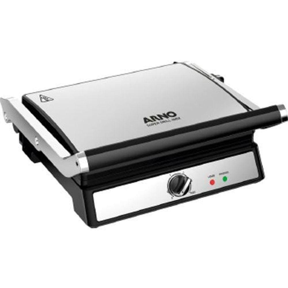 Super Grill Arno Inox Ggra Abertura 180 - Ggra - 110V