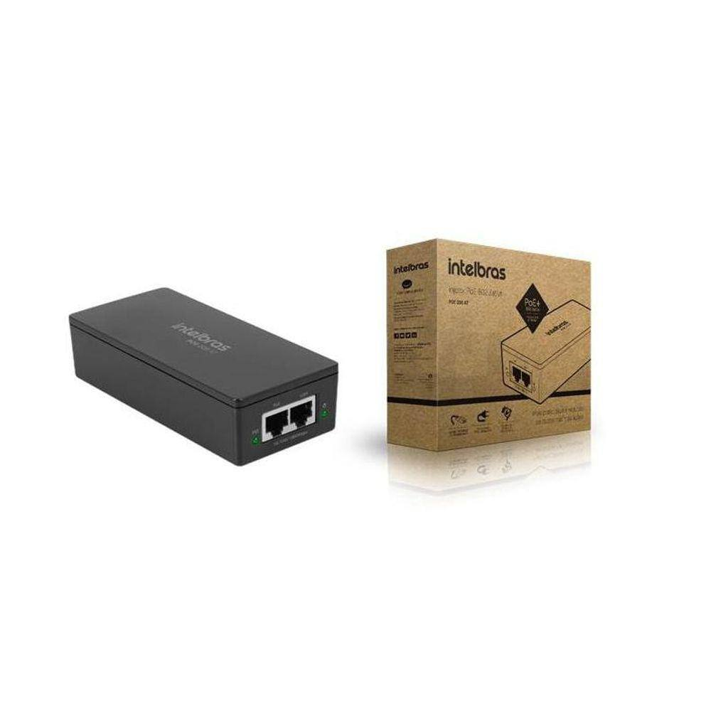 Injetor Poe 802,3AF / AT Gigabit Ethernet Poe 200 At