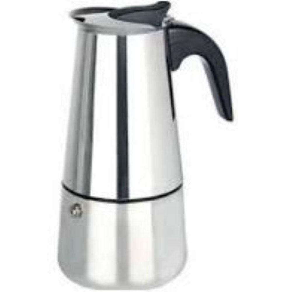 Cafeteira Italiana 4 Xicaras Em Inox