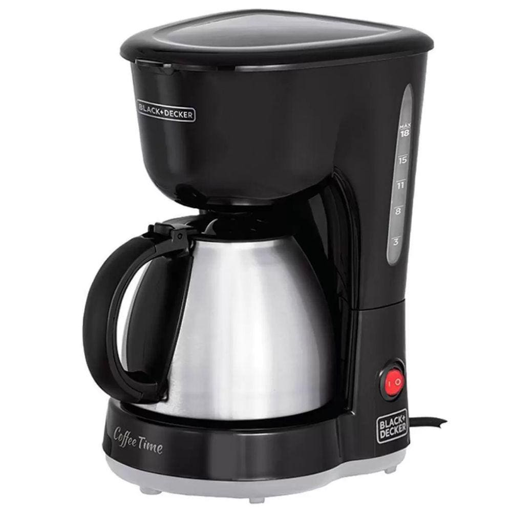 Cafeteira Elétrica Jarra Inox 750ml CM15 110v Black+Decker - 110V