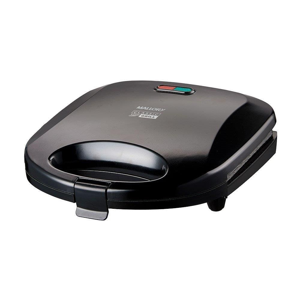 Sanduicheira Grill Mallory Classic Antiaderente Preto - 220V