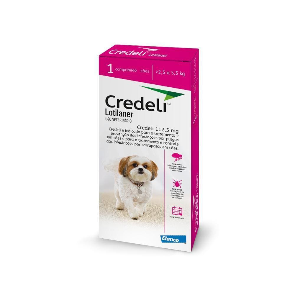 Credeli Tab 112,5Mg 1 Comp - 2,5 A 5,5 Kg