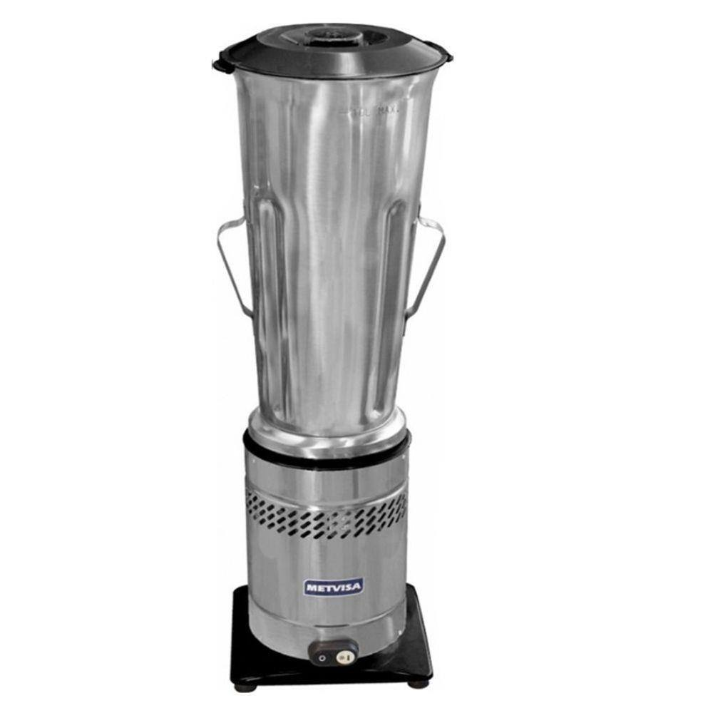 Liquidificador Industrial Metvisa LQL10 Inox Baixa Rotacao - 220V