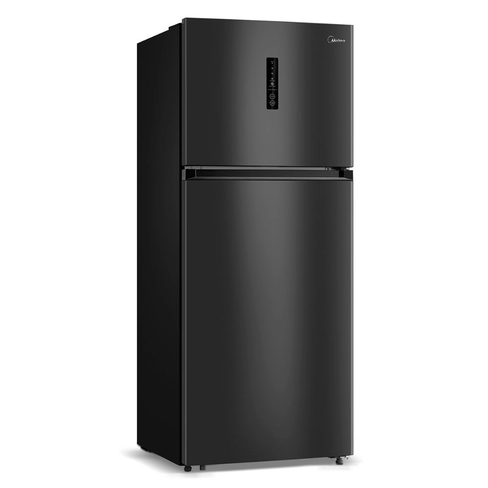 Refrigerador Midea Frost Free Black Inox Look 411L MD-RT580MTA281/MD-RT580MTA282