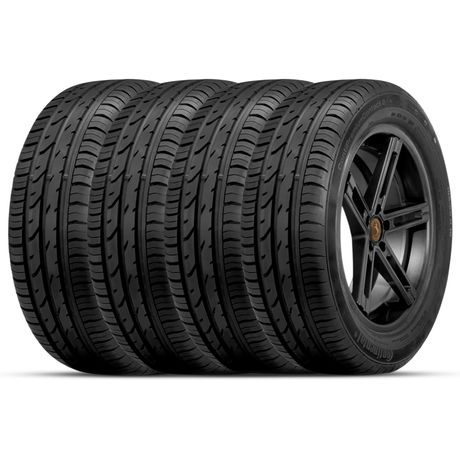 Kit 4 Pneu Continental Aro 15 205/60r15 91v Premium Contact 2