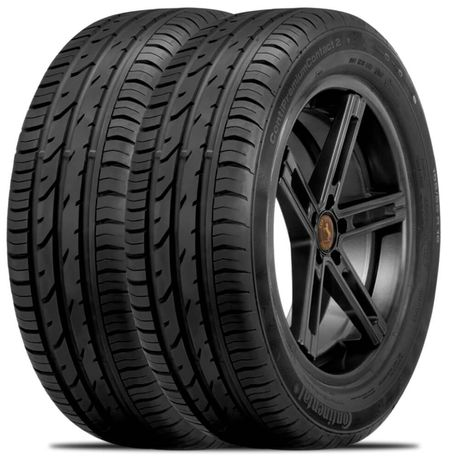 Kit 2 Pneu Continental 205/50r17 89Y Premium Contact 2 Run Flat