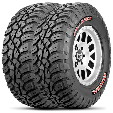 Kit 2 Pneu General by Continental Aro 17 35x12.50r17 121Q Grabber X3