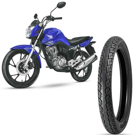 Pneu Moto CG 160 Levorin Aro 18 90/90-18 57P Traseiro Matrix