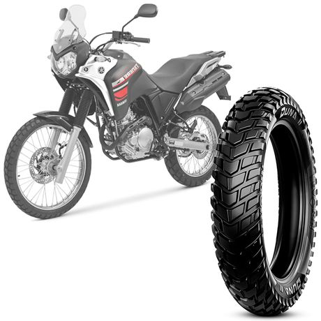 Pneu Moto Yamaha XTZ 250 Levorin Aro 18 120/80-18 62S Traseiro M/C Duna II