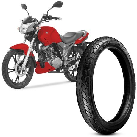 Pneu Moto Riva 150 Levorin Aro 18 90/90-18 57P Traseiro Dakar 2