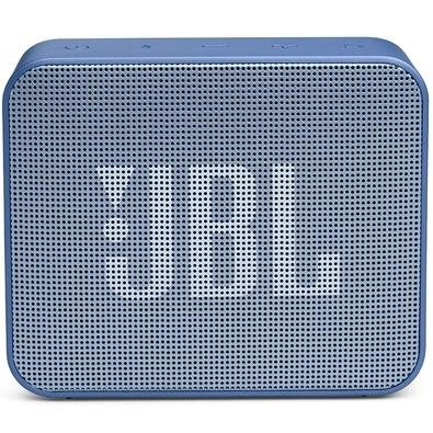 Caixa de Som Portátil JBL Go Essential, Bluetooth, À Prova D'água, Azul - JBLGOESBLU