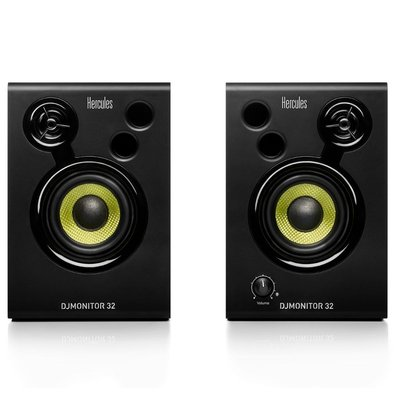 Caixa de Som Hercules DJ Monitor 32, 15W RMS, Preto - 4780962