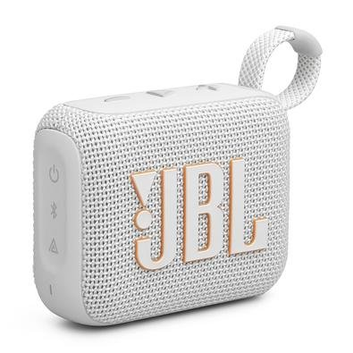 Caixa de Som Portátil JBL GO 4, Bluetooth, 4.2W RMS, Até 7h, Branco - JBLGO4WHT